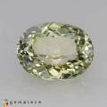 Natural Sillimanite 6.57 Carats Pastel Yellow Oval 12x10 mm Loose Gemstone - Image 1