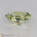 Natural Sillimanite 6.57 Carats Pastel Yellow Oval 12x10 mm Loose Gemstone - Image 4
