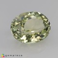 Natural Sillimanite 6.57 Carats Pastel Yellow Oval 12x10 mm Loose Gemstone - Image 6