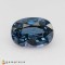 Shimmering fine blue natural spinel cushion  2.93cts - 10x7mm