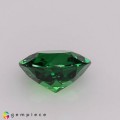 Natural Tsavorite garnet 0.41 Carats Chrome Green Round 5x3 mm Loose Gemstone - Image 4