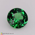 Natural Tsavorite garnet 0.41 Carats Chrome Green Round 5x3 mm Loose Gemstone - Image 5