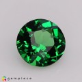 Natural Tsavorite garnet 0.41 Carats Chrome Green Round 5x3 mm Loose Gemstone - Image 7