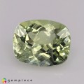 Natural Amblygonite 2.14 Carats Yellowish Green Cushion 9x7 mm Loose Gemstone - Image 2