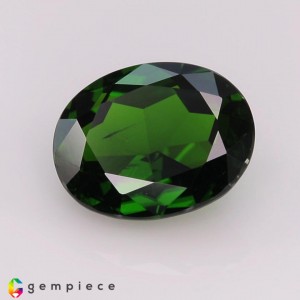 chrome diopside  2.75cts - 10x8mm chrome diopside  2.75cts - 10x8mm