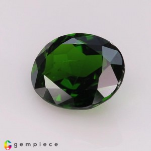 chrome diopside  2.75cts - 10x8mm chrome diopside  2.75cts - 10x8mm