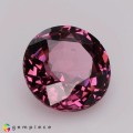 Natural Purplish pink natural spinel round 1.97 Carats Purplish Pink Round 8x4 mm Loose Gemstone - Image 7
