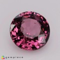 Natural Purplish pink natural spinel round 1.97 Carats Purplish Pink Round 8x4 mm Loose Gemstone - Image 3