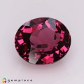 Natural Rhodolite garnet 4.54 Carats Purplish Pink Oval 10x9 mm Loose Gemstone - Image 6