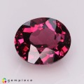 Natural Rhodolite garnet 4.54 Carats Purplish Pink Oval 10x9 mm Loose Gemstone - Image 7
