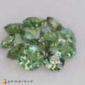 Natural Demantoid garnet 5.17 Carats Green Round Mixed Lot Loose Gemstone - Image 4