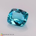 Natural Apatite 1.38 Carats Paraiba Blue Cushion 7x6 mm Loose Gemstone - Image 3
