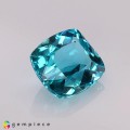 Natural Apatite 1.38 Carats Paraiba Blue Cushion 7x6 mm Loose Gemstone - Image 5