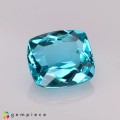 Natural Apatite 1.38 Carats Paraiba Blue Cushion 7x6 mm Loose Gemstone - Image 6