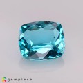 Natural Apatite 1.38 Carats Paraiba Blue Cushion 7x6 mm Loose Gemstone - Image 7
