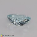 Natural Light Ice Blue Natural Aquamarine 6.47 Carats Very Light Ice Blue Oval 14x11 mm Loose Gemstone - Image 4