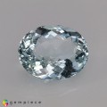 Natural Light Ice Blue Natural Aquamarine 6.47 Carats Very Light Ice Blue Oval 14x11 mm Loose Gemstone - Image 7