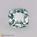 Natural Montebrasite 1.67 Carats Baby Mint Green Antique Cushion 7x5 mm Loose Gemstone - Image 1