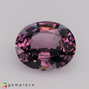 Sizzling purple natural spinel   3.36cts - 10x8mm Sizzling purple natural spinel   3.36cts - 10x8mm