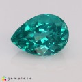 Natural Apatite 3.78 Carats Paraiba Blue Green Pear 12x8 mm Loose Gemstone - Image 7