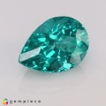 Natural Apatite 3.78 Carats Paraiba Blue Green Pear 12x8 mm Loose Gemstone - Image 6
