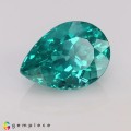 Natural Apatite 3.78 Carats Paraiba Blue Green Pear 12x8 mm Loose Gemstone - Image 2