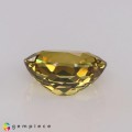 Natural Grossular garnet 1.51 Carats Yellow Oval 8x6 mm Loose Gemstone - Image 4
