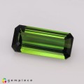 Natural Tourmaline 3.26 Carats Forest Green Emerald 13x6 mm Loose Gemstone - Image 3
