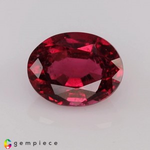 Purplish pink natural rubellite online in Oval shape  1.42cts - 8x6mm Purplish pink natural rubellite online in Oval shape  1.42cts - 8x6mm
