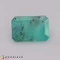 Natural Peru opal 2.62 Carats Paraiba Blue Green Emerald Cut 11x7 mm Loose Gemstone - Image 7