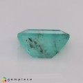 Natural Peru opal 2.62 Carats Paraiba Blue Green Emerald Cut 11x7 mm Loose Gemstone - Image 4