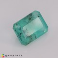 Natural Peru opal 2.62 Carats Paraiba Blue Green Emerald Cut 11x7 mm Loose Gemstone - Image 5