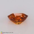 Natural Spessartite garnet 1.29 Carats Mandarin Orange Oval 7x6 mm Loose Gemstone - Image 4
