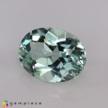 Natural Montebrasite 1.71 Carats Mint Green Oval 9x7 mm Loose Gemstone - Image 2