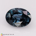 Natural Dazzling blue natural spinel 3.47 Carats Blue Oval 10x8 mm Loose Gemstone - Image 2