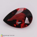 Natural Pyrope garnet 6.86 Carats Red  Pear 16x11 mm Loose Gemstone - Image 7
