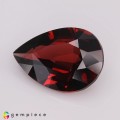 Natural Pyrope garnet 6.86 Carats Red  Pear 16x11 mm Loose Gemstone - Image 3