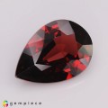 Natural Pyrope garnet 6.86 Carats Red  Pear 16x11 mm Loose Gemstone - Image 6