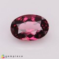 Natural Malaya garnet 1.58 Carats Purplish Pink Oval 8x6 mm Loose Gemstone - Image 1
