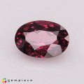 Natural Malaya garnet 1.58 Carats Purplish Pink Oval 8x6 mm Loose Gemstone - Image 3