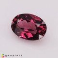 Natural Malaya garnet 1.58 Carats Purplish Pink Oval 8x6 mm Loose Gemstone - Image 2