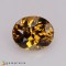 grossular garnet  1.57cts - 7x6mm