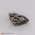 Natural Tourmaline 6.10 Carats Ash Green Heart  11x12 mm Loose Gemstone - Image 4