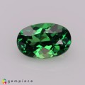 Natural Tsavorite garnet 0.45 Carats Chrome Green Oval 6x4 mm Loose Gemstone - Image 1