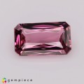 Natural Malaya garnet 1.19 Carats Purplish Pink Emerald 8x5 mm Loose Gemstone - Image 7