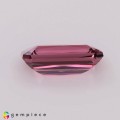 Natural Malaya garnet 1.19 Carats Purplish Pink Emerald 8x5 mm Loose Gemstone - Image 4