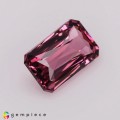 Natural Malaya garnet 1.19 Carats Purplish Pink Emerald 8x5 mm Loose Gemstone - Image 5