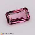Natural Malaya garnet 1.19 Carats Purplish Pink Emerald 8x5 mm Loose Gemstone - Image 6