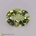 Natural Amblygontie 2.34 Carats Yellowish Green Oval 10x8 mm Loose Gemstone - Image 1