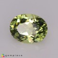 Natural Amblygontie 2.34 Carats Yellowish Green Oval 10x8 mm Loose Gemstone - Image 3